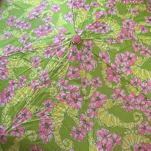 Lilly Pulitzer Limeade Floaters Print Umbrella